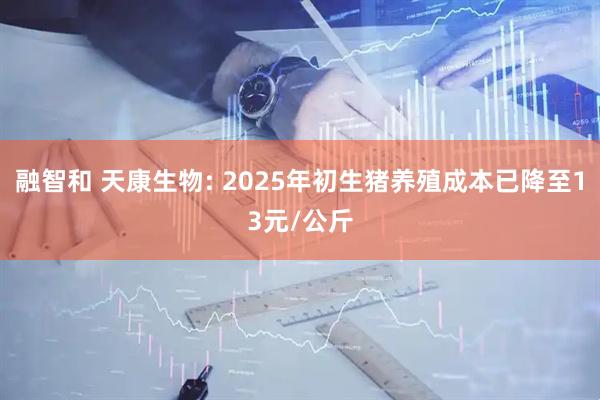 融智和 天康生物: 2025年初生猪养殖成本已降至13元/公斤