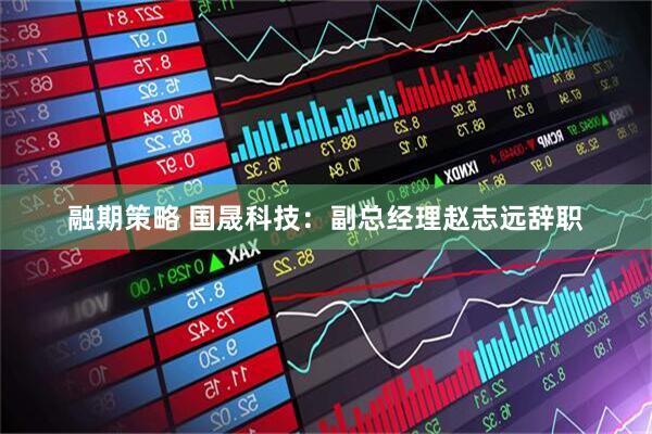 融期策略 国晟科技：副总经理赵志远辞职