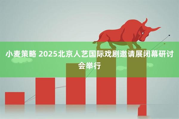 小麦策略 2025北京人艺国际戏剧邀请展闭幕研讨会举行