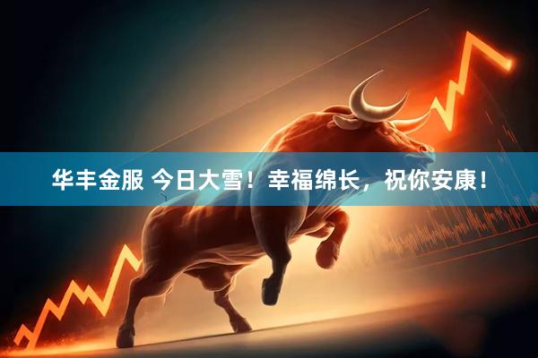 华丰金服 今日大雪！幸福绵长，祝你安康！
